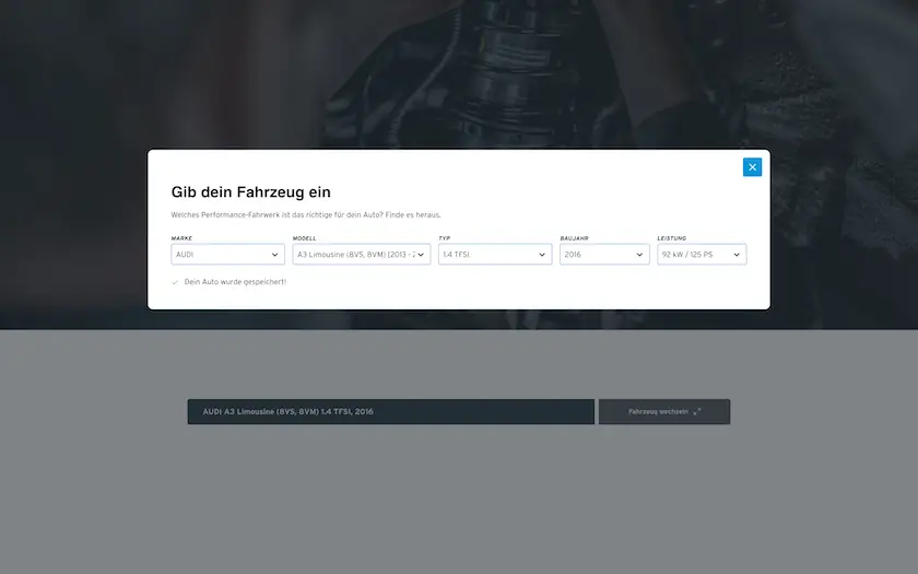 Bilstein Website